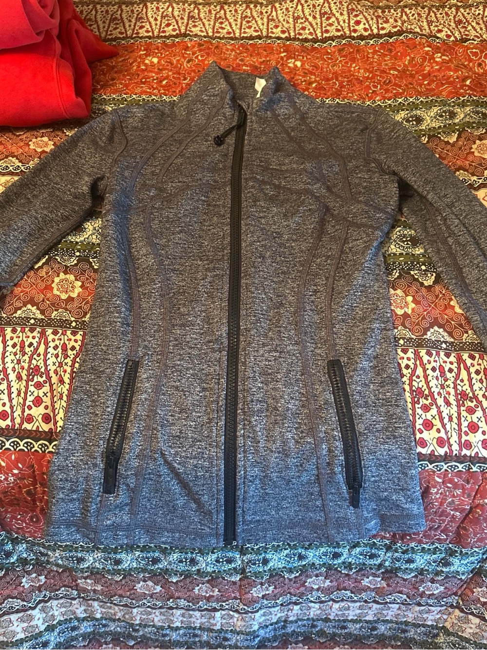 Lululemon Heathered Grey Define Jacket Size 2